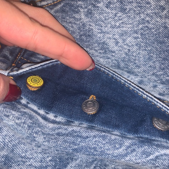 Happy Nature acid wash high rise jeans - Picture 2 of 3